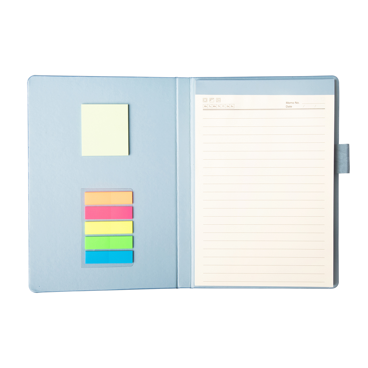 R64249.04 - Notes z organizerem Savona, niebieski