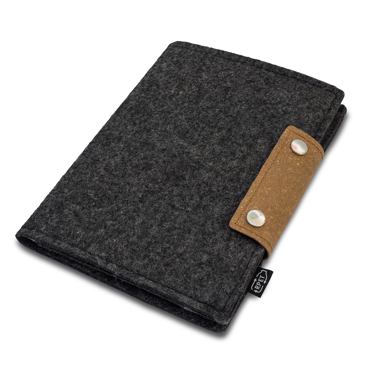 R64264.21 - Organizer w okładce filcowej Iga, szary