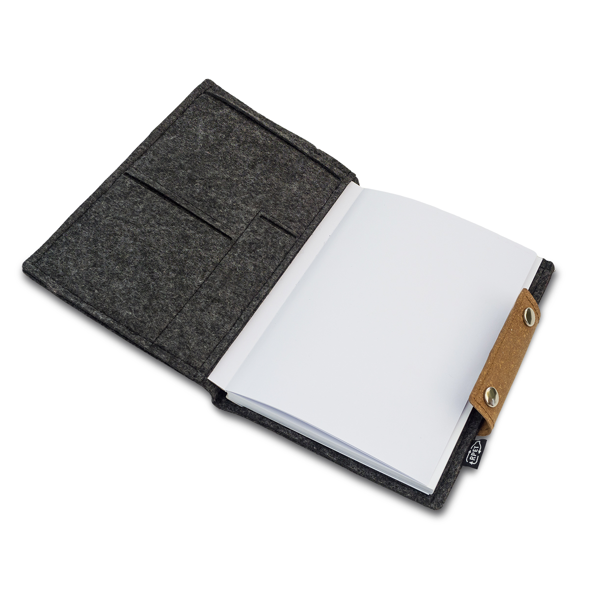 R64264.21 - Organizer w okładce filcowej Iga, szary