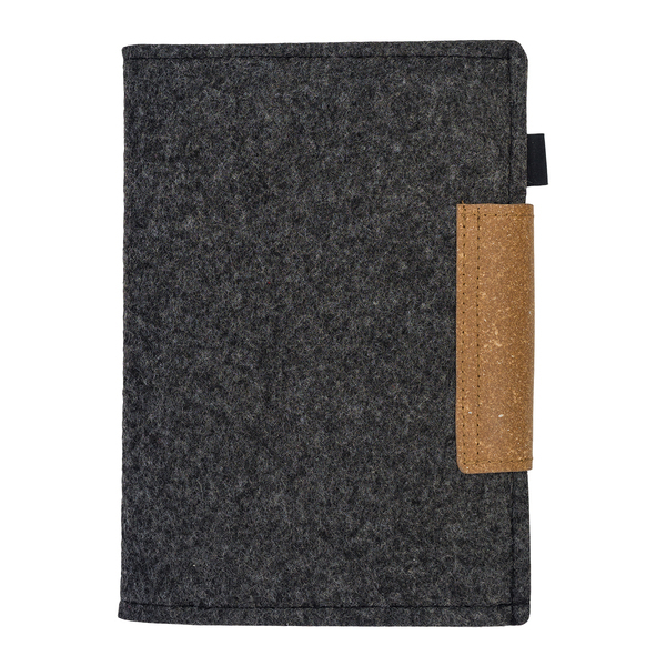 R64264.21 - Organizer w okładce filcowej Iga, szary