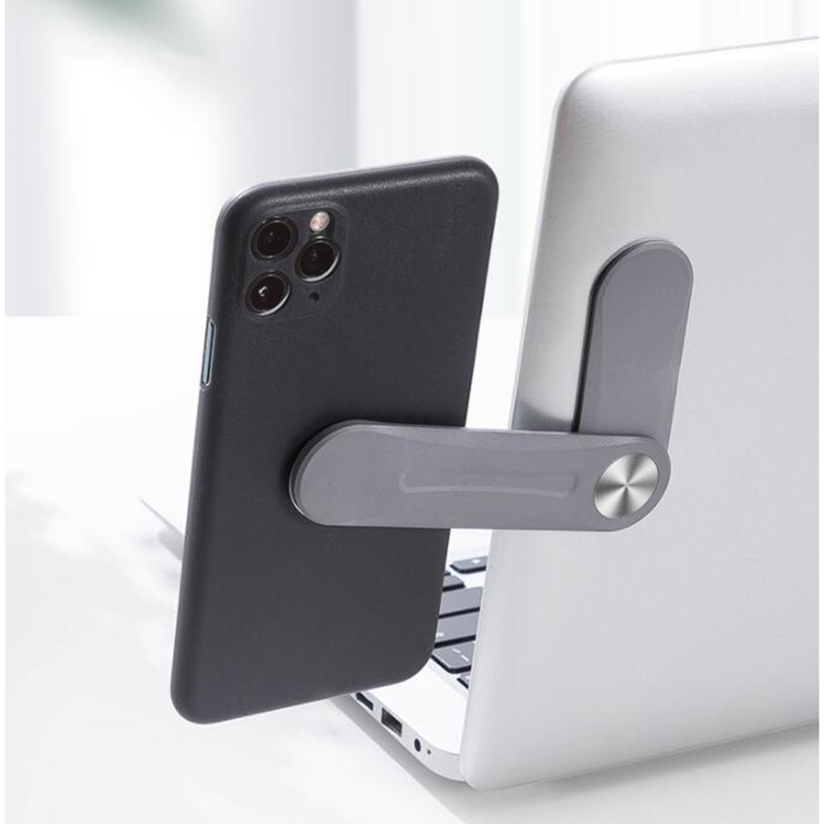 R64293.02 - Uchwyt do telefonu z magnesem Magneto, czarny
