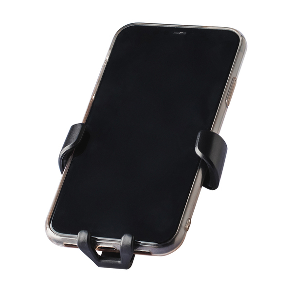 R64298.02.O - Uchwyt na telefon Mobilefit, czarny