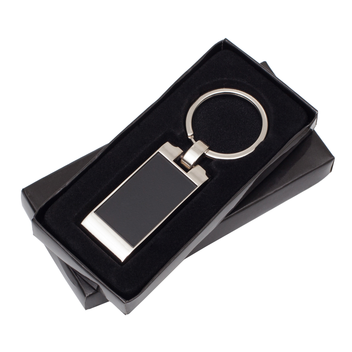 R73184.02 - Brelok metalowy Forte, czarny