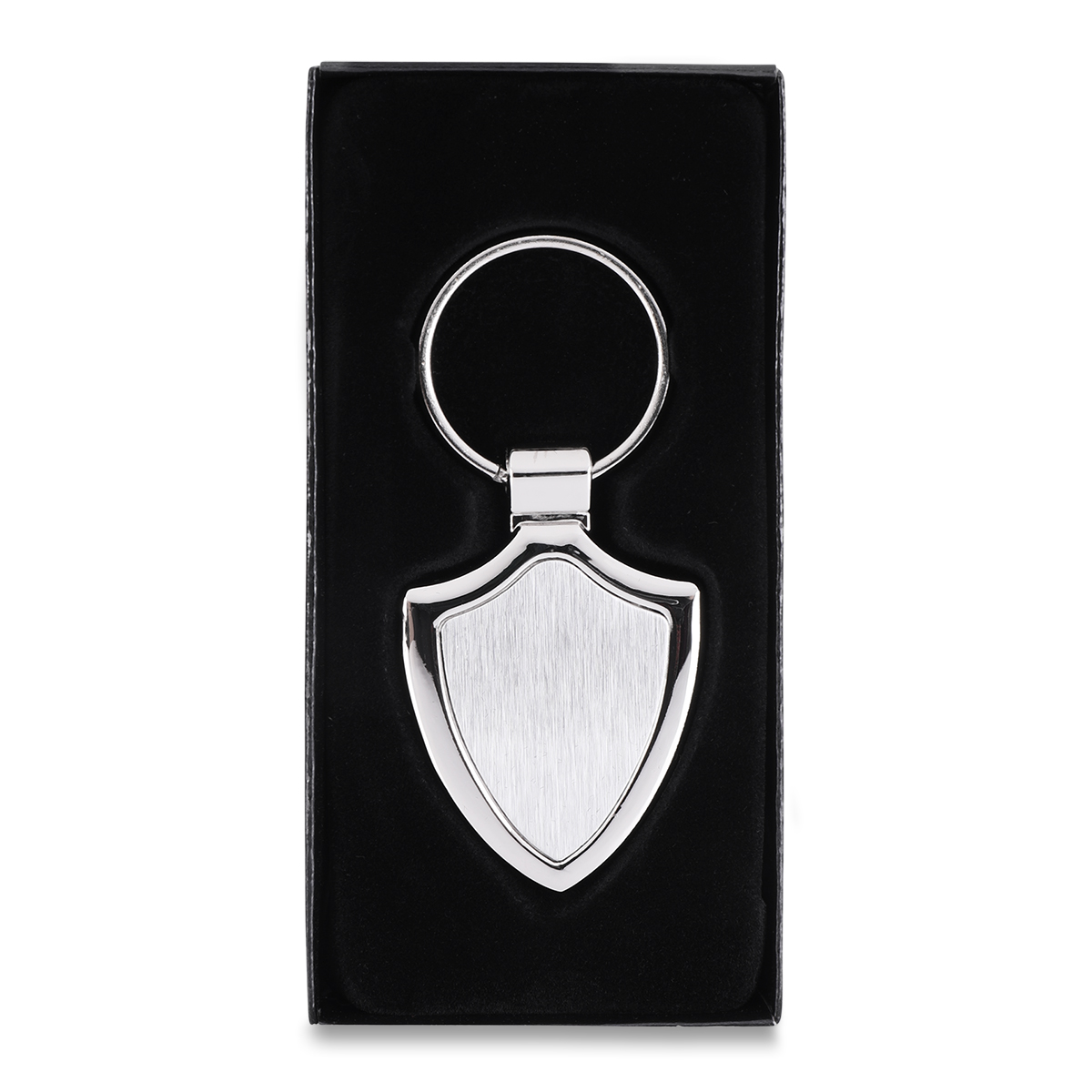R73231 - Brelok metalowy Emblem, srebrny