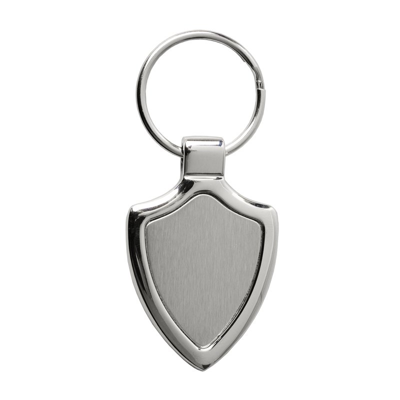 R73231 - Brelok metalowy Emblem, srebrny