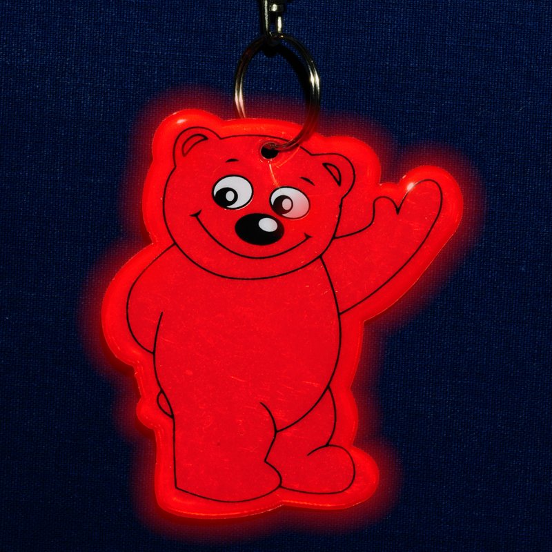 R73245.08 - Brelok Beary, czerwony