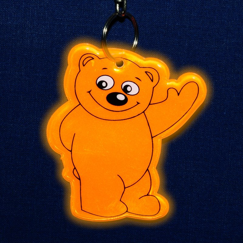 R73245.15 - Brelok Beary, pomarańczowy