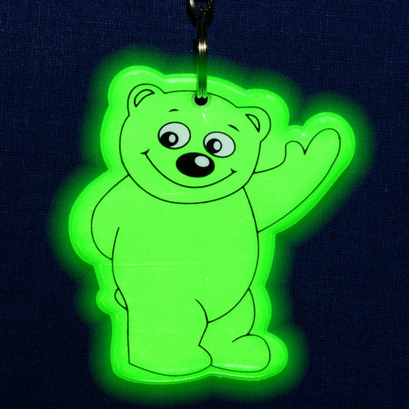 R73245.51 - Brelok Beary, ciemny zielony
