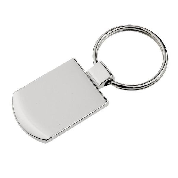 R73279 - Brelok metalowy Stark, srebrny