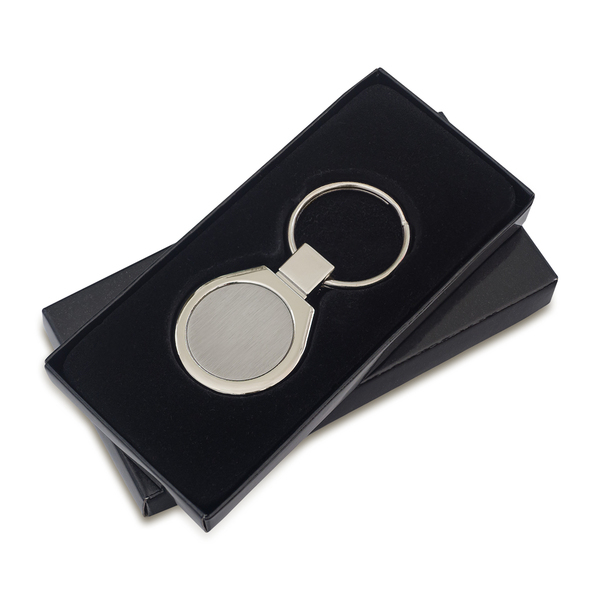 R73281 - Brelok metalowy Metal Promo, srebrny