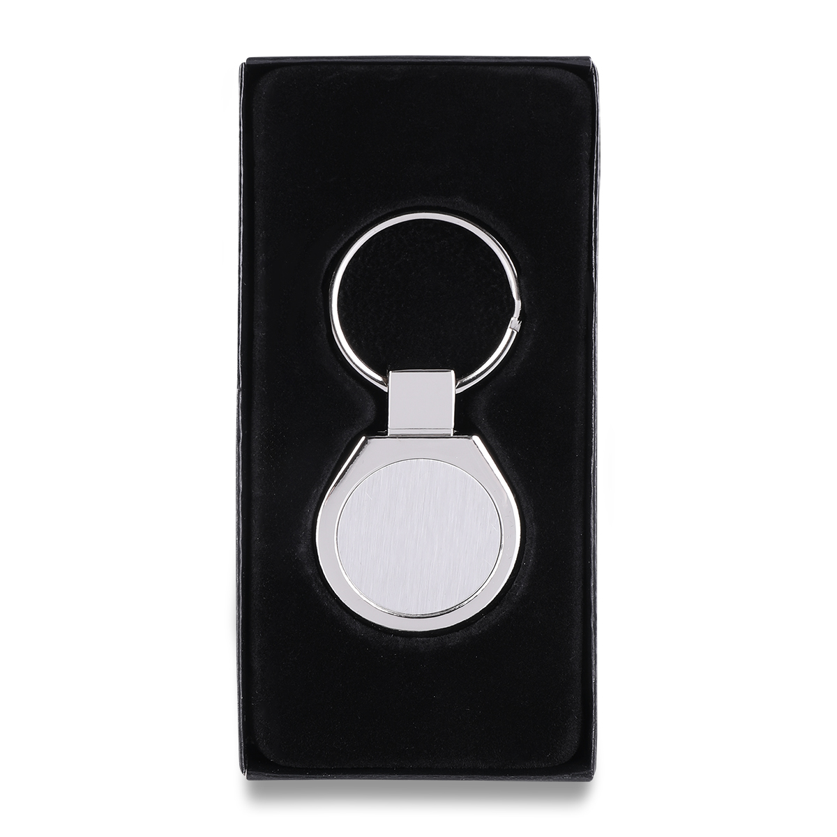 R73281 - Brelok metalowy Metal Promo, srebrny