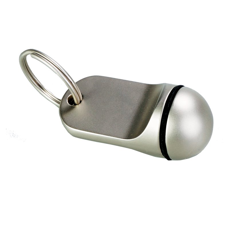R73312 - Brelok metalowy Old School, srebrny