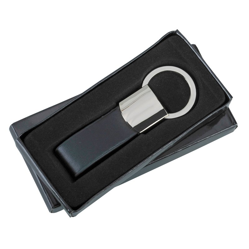 R73319 - Brelok Shiny, czarny/srebrny