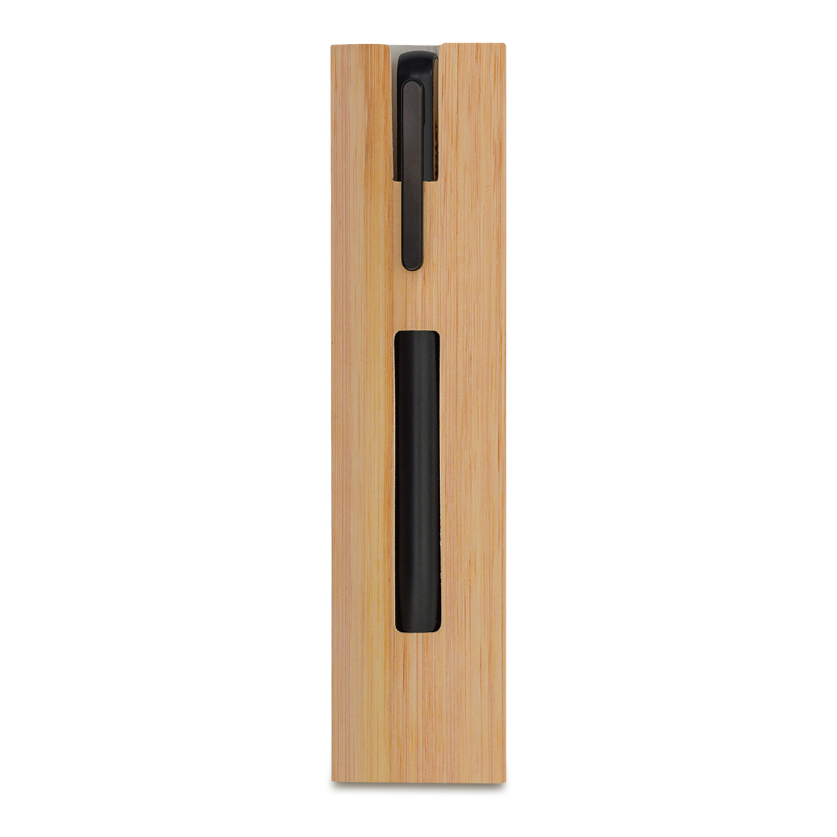 R73439.02 - Metalowy długopis w etui Jerome, czarny