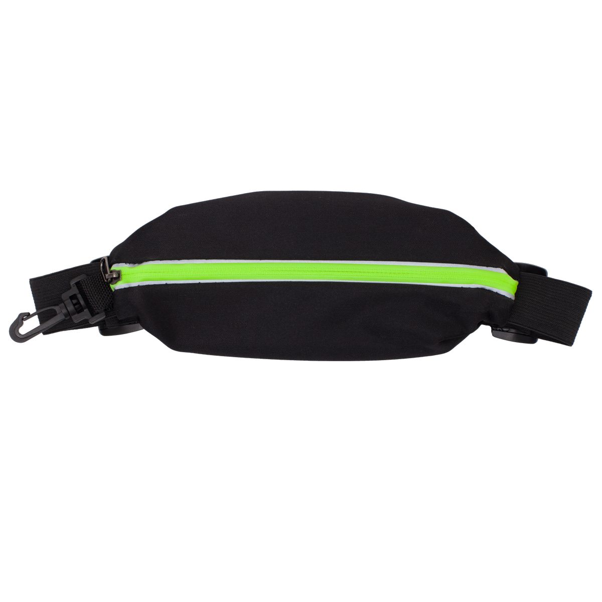 R73626.02 - Saszetka sportowa na pas Ease, czarny/jasny zielony