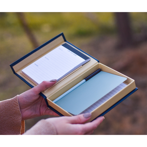 R73648.42 - Notes i planner w upominkowym pudełku Kampa, granatowy