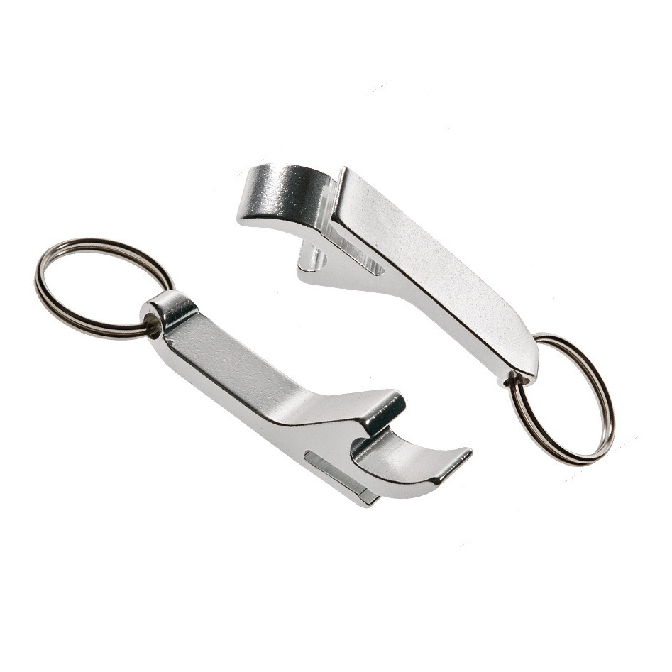 R73720.01 - Aluminiowy brelok - otwieracz, srebrny
