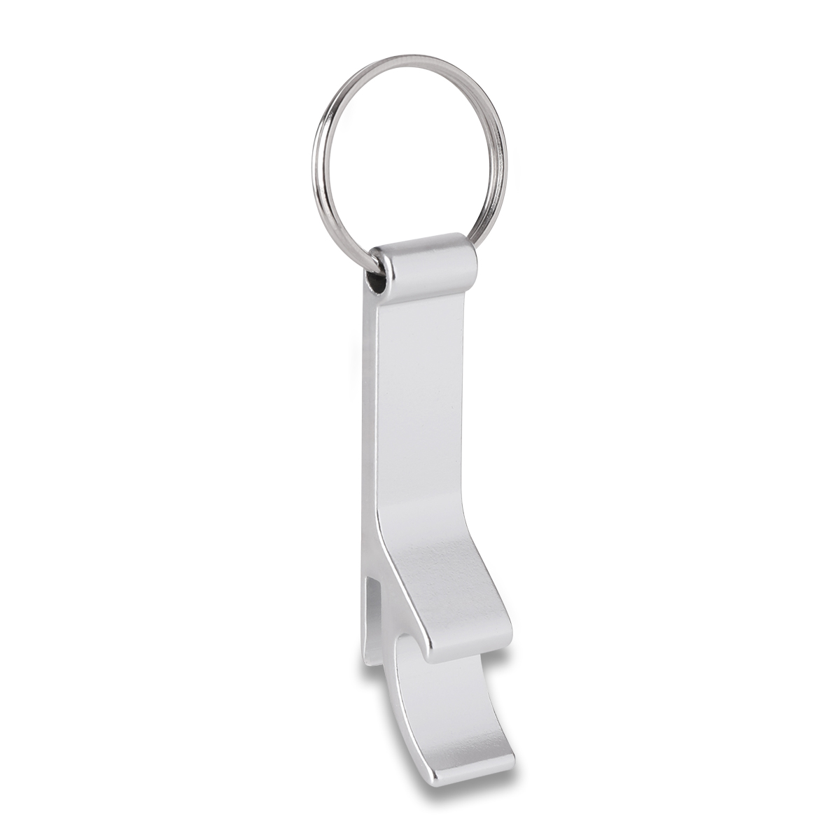 R73720.01 - Aluminiowy brelok - otwieracz, srebrny