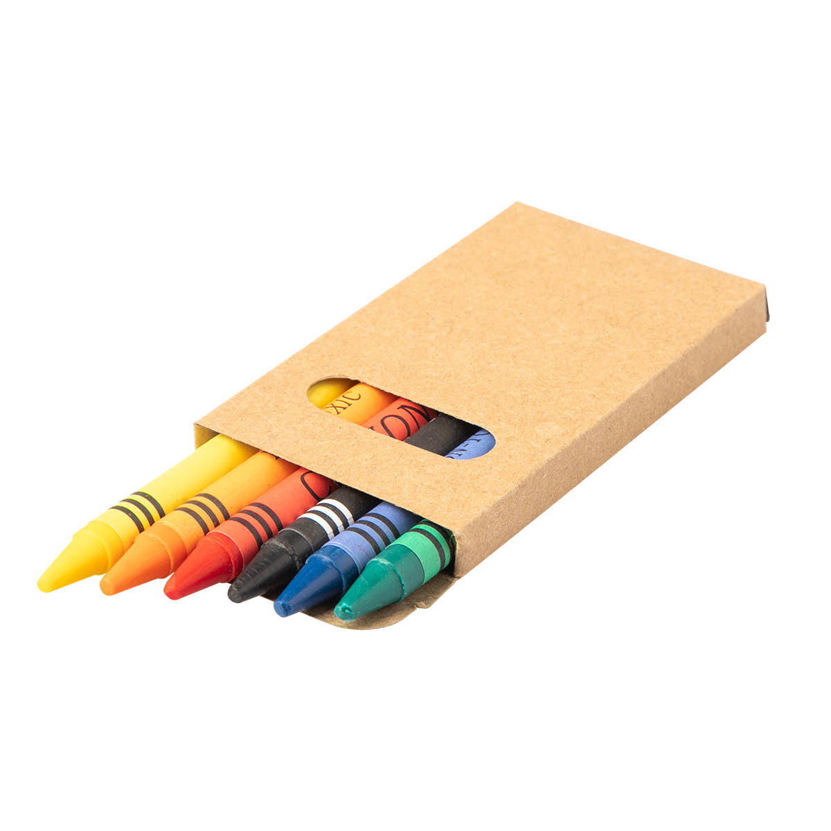 R73769.10 - Zestaw kredek woskowych 8 cm, ecru