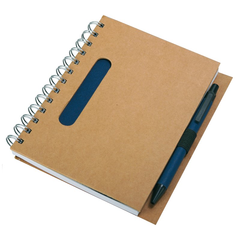 R73796.04 - Notes 120x180/70k linia Envivo, granatowy/beżowy