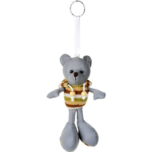 R73840 - Brelok Teddy, szary