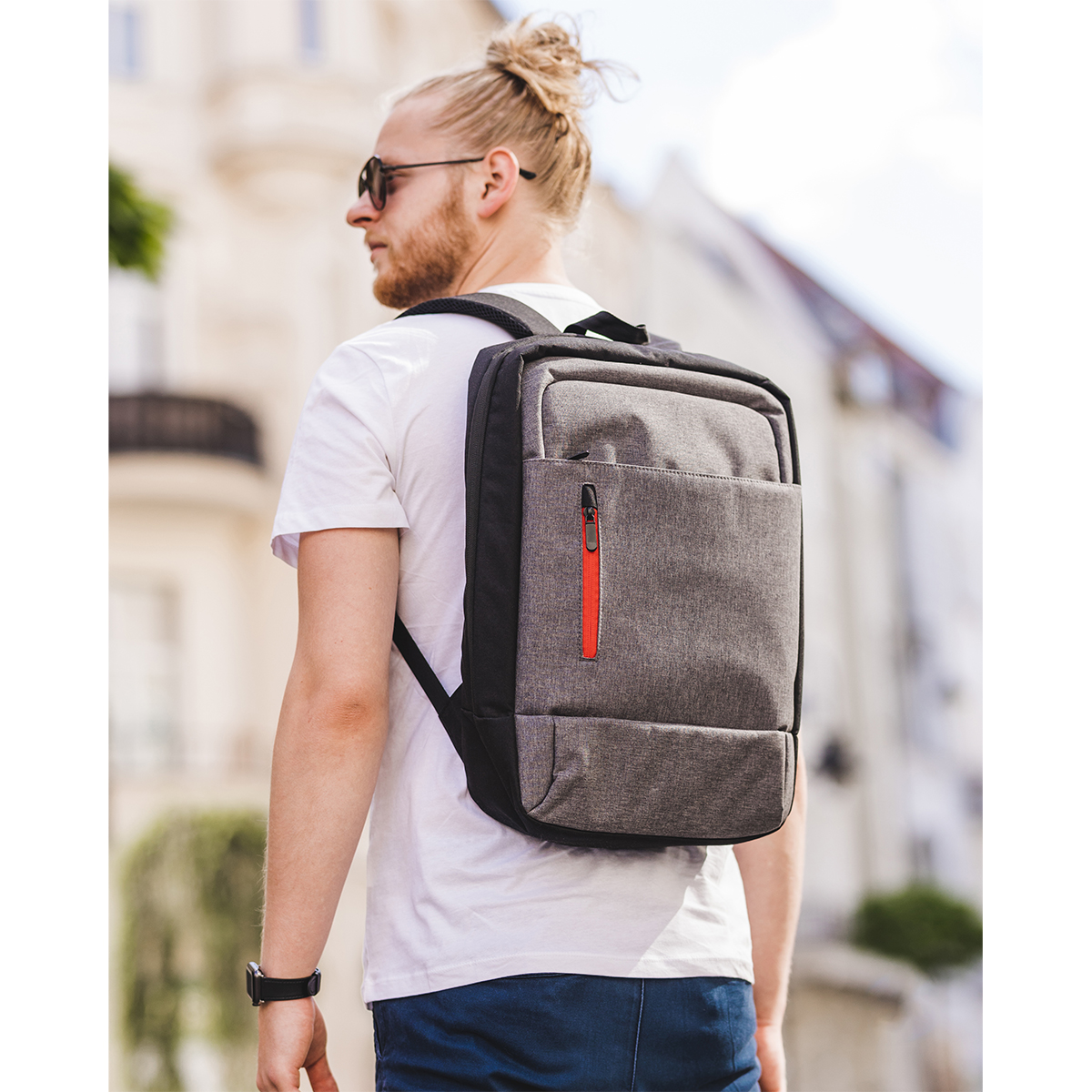 R91797.21 - Plecak na laptop Taranto, szary