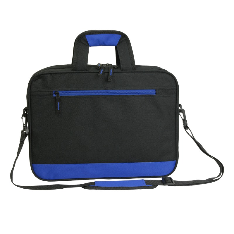 R91851.04 - Torba na dokumenty Viterbo, niebieski/czarny
