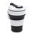 Kubek silikonowy Flexi 350 ml, czarny