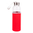 Szklana butelka Vim 500 ml, czerwony