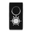 Brelok metalowy Steering Wheel, srebrny