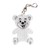 Brelok Teddy, transparentny