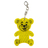 Brelok Teddy, żółty jasny