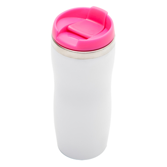 R08225 - Kubek termiczny Askim 350 ml, różowy 