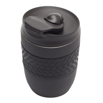 R08317 - Kubek termiczny Offroader 200 ml, czarny 