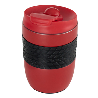 R08317 - Kubek termiczny Offroader 200 ml, czerwony 