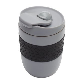 R08317 - Kubek termiczny Offroader 200 ml, szary 