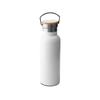 R08412 - Butelka termiczna Malmo 500 ml, biały 
