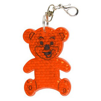 R73235 - Brelok Teddy, pomarańczowy 