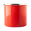 R08231.08 - Kubek emaliowany Oldschool 500 ml, czerwony