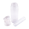 R08313.06.O - Bidon Frutello 700 ml, biały/transparentny