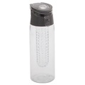 R08313.21 - Bidon Frutello 700 ml, szary/transparentny