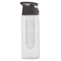 R08313.21 - Bidon Frutello 700 ml, szary/transparentny