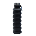 R08436.02 - Składany bidon sportowy Makalu 550 ml, czarny
