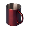 R08490.08 - Kubek stalowy Stalwart 300 ml, czerwony