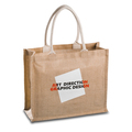 R08507.13 - Torba na zakupy z juty Natural Shopper, beżowy
