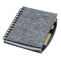 R08612 - Notes z filcu Felt Now, szary