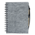 R08612 - Notes z filcu Felt Now, szary
