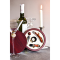 R22558.82 - Zestaw do wina Limoges, bordowy