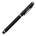 R35423.02 - Długopis ze wskaźnikiem laserowym Supreme – 4 w 1, czarny