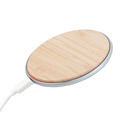 R50165.10 - Ładowarka indukcyjna Top Bamboo, brązowy